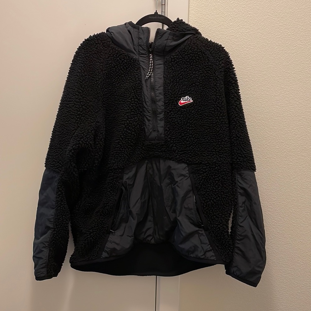 Nike Quarter Zip Sherpa Jacket
